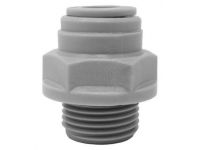 Перехідник Ø3/8" (трубка) х Ø1/2" ЗР Polyacetal (HPC3/8-N04G) CDC Fluidtech Europe S.r.l.