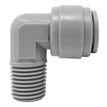 Коліно Ø1/4" (трубка) х Ø1/4" ЗР Polyacetal (HPL1/4-N02G) CDC Fluidtech Europe S.r.l.