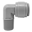 Колено CDC Fluidtech Europe S.r.l. Ø1/4" (трубка) х Ø1/4" НР Polyacetal (HPL1/4-N02G)