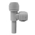 Абзац-трійник CDC Fluidtech Europe S.r.l. Ø1/4" (трубка) х Ø1/4" (трубка) х Ø1/4" (абзац) Polyacetal (HSJ1/4-1/4G)