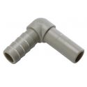Абзац-колено CDC Fluidtech Europe S.r.l. Ø3/8" (фитинг) х Ø3/8" (фитинг) Polyacetal (HLJB3/8-3/8G)