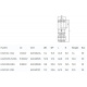 Зворотній клапан в комплекті зі скобою Ø1/4" Polyacetal CDC Fluidtech Europe S.r.l.