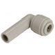 Абзац-коліно в комплекті зі скобою Ø1/4" х Ø1/4" Polyacetal CDC Fluidtech Europe S.r.l.