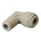 Коліно в комплекті зі скобою Ø1/4" (трубка) х Ø1/4" ЗР Polyacetal CDC Fluidtech Europe S.r.l.
