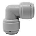 Колено в комплекте со скобой CDC Fluidtech Europe S.r.l. Ø1/4" Polyacetal (HUL1/4-1/4G+HCP06-1/4)