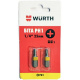 Бита WURTH PH1-1/4-L25 мм в блистере (2 шт) (0614176274902)
