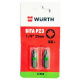 Бита WURTH PZ3 -1/4-L25 мм в блистере (2 шт) (0614176653902)
