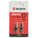 Бита WURTH PZ2 -1/4-L25 мм в блистере (2 шт) (0614176652902)
