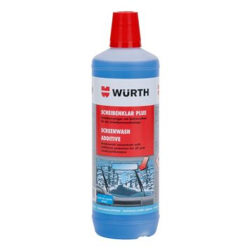 Жидкость в бачок стеклоомывателя зимняя WURTH концентрат -63°С, 1 л (0892332840)