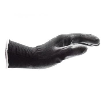 Перчатки защитные WURTH Black PU, пара, размер 8 (0899402408)