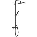 Смеситель для душа NOBILI SEVEN BLACK (SE124030/30BM) термостатический со стойкой