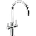 Смеситель для кухни NOBILI KITCHEN (FL96824/3VCR) с подключением фильтра