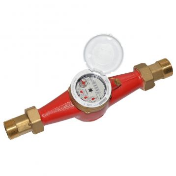 Лічильник води GMDM-I Ø1 1/4" ГВ 30°С-90°С L260 мм Qn10 м³/г B METERS S.R.L.