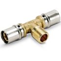 Тройник с наружной резьбой (пресс) Ø16 х 3/4" Из х 16 Idrosanitaria Bonomi Spa (4033160616)