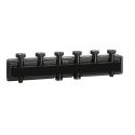 Caleffi Стальной коллектор в изоляции Ø1 1/2" С x 1 1/2" В (накидные гайки) 3 пары 125 мм (550230)