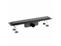 9-2971-000-30-35-12 Трап-лоток с гидроизолом. душ. BLACK Aqua Ambient Ø50 L1000 мм Capricorn S.A (9-2971-000-30-35-10)
