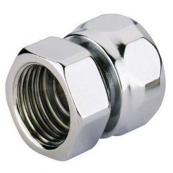 Carlo Poletti Адаптер (накидная гайка) Ø1/2" В x 24-19 В ХРОМ (A34302B)
