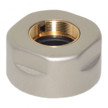 Carlo Poletti Гайка для мідної труби Ø15 мм x 3/4" EK SATIN NICKEL (A33109LEK)