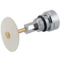 Carlo Poletti Штуцер-дивертер для крана ХРОМ Ø1/2" x 40 мм x 3/4" (A54910B)