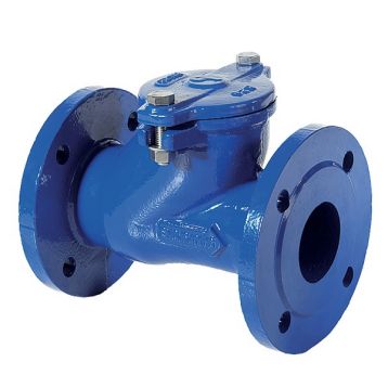 F7.100 Фланцевый наз. клапан (высокопрочный чугун) с шариком NBR -10/+70°C DN100 Brandoni S.p.A. (F7.10010010B)