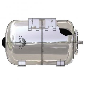 Бак розш. ULTRA INOX-PRO горизонтальний 60 л Ø1" 10 bar -10/+99°C Zilmet S.p.A. (1110006003)