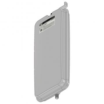 ZILMET Бак плоский прямоугольный с креплением OP 8 л 3/8"G 490 x 222 мм H81 мм 3 bar 90°C (13I0000801)