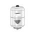 Бак розширювальний ZILMET ULTRA-PRO 24 л 3/4"G вертикальний БІЛИЙ Ø270 H485 мм 10 bar –10+99 °C (11000024C5)
