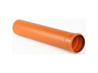 Труба для наружной канализации SN4 Ø160 x 4,0 мм L2000 мм PVC Valrom Украина (CA000516002П)