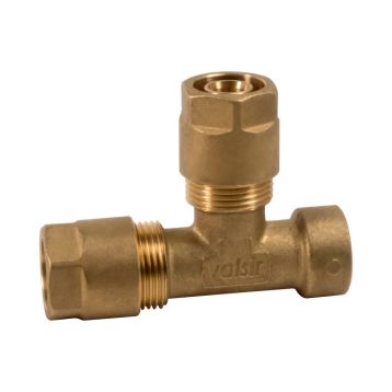 101417 PEXAL TWIST Тройник 3/4" В х Ø26 (3,0) х Ø26 (3,0) Valsir S.p.A. (VS0101417)