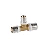 PEXAL BRASS Трійник (прес) Ø32 (3,0) х 32 (3,0) х 26 (3,0) Valsir S.p.A. (VS0131735)
