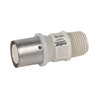 BRAVO PRESS PPSU Переходник d20 (2,0) х 1/2" НР Valsir S.p.A. (VS0150221 / VS0152221)