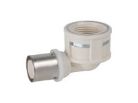BRAVO PRESS PPSU Колено d20 (2,0) х 1/2" ВР Valsir S.p.A. (VS0150621 / VS0152621)