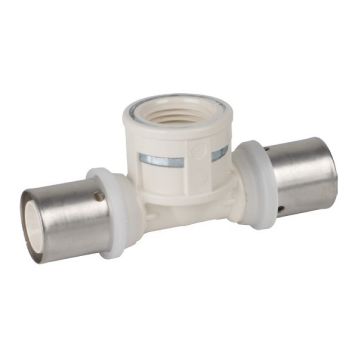BRAVO PRESS PPSU Тройник d16 (2,0) х 1/2" ВР х 16 (2,0) Valsir S.p.A. (VS0150905 / VS0152905)