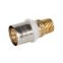 Перехідник PEXAL BRASS (прес) Ø26 (3,0) х 3/4" З Valsir S.p.A. (VS0170235)