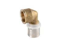 PEXAL BRASS Колено (пресс) Ø26 (3,0) x 1" В Valsir S.p.A. (VS0170631)