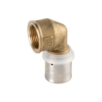 PEXAL BRASS Колено (пресс) Ø26 (3,0) x 1" В Valsir S.p.A. (VS0170631)