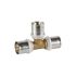 Тройник PEXAL BRASS (пресс) Ø26 (3,0) Valsir S.p.A. (VS0170713)