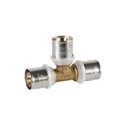 Тройник PEXAL BRASS (пресс) Ø16 (2,25) Valsir S.p.A. (VS0170705)