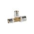 Трійник PEXAL BRASS (прес) Ø20 (2,5) х 16 (2,25) х 16 (2,25) Valsir S.p.A. (VS0170817)