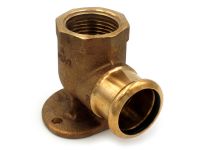 Колено бронзовое настенное под пресс 685 Ø18 х 1/2" В AESPRES® RM (685102018)