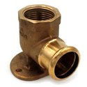 Коліно бронзове настінне під прес 685 Ø18 х 1/2" В AESPRES® RM (685102018)