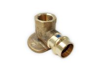 Колено латунное настенное под пресс 685U Ø15 х 1/2" В AESPRES UNIKO® RM (685102015U)