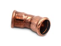 Колено медное под пресс (аналог 94402) 681/450 Ø18 45° ВВ AESPRES® RM (681018450)