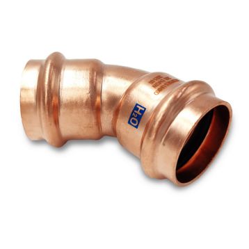 Колено медное под пресс 681/450U Ø18 45° ВВ AESPRES UNIKO® RM (681018450U)