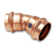 Колено медное под пресс 681/450U Ø28 45° ВВ AESPRES UNIKO® RM (681028450U)