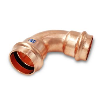 Колено медное под пресс 681/900U Ø35 90° ВВ AESPRES UNIKO® RM (681035900U)