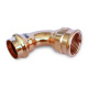 Колено медное под пресс 697U Ø15 х 1/2" С AESPRES UNIKO® RM (697102015U)