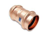 Муфта непроходимая медная под пресс 683/000U Ø28 AESPRES UNIKO® RM (683028000U)