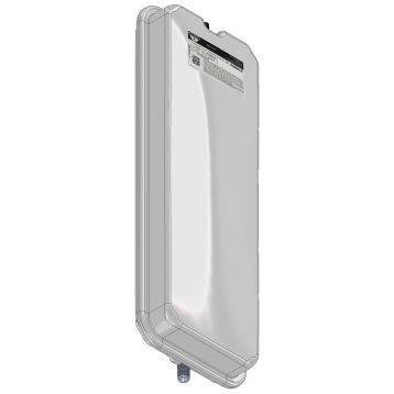 Бак расширительный прямоугольный плоский ZILMET OP 8 л 3/8"G 561 x 203 мм H80 мм 3 bar 90°C (13N6000810)
