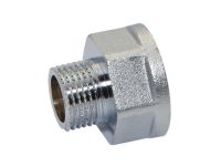 Pattaroni Перехідник (хром) (під ключ) d3/8"M х 3/4"F ЗВ (F272CR014)